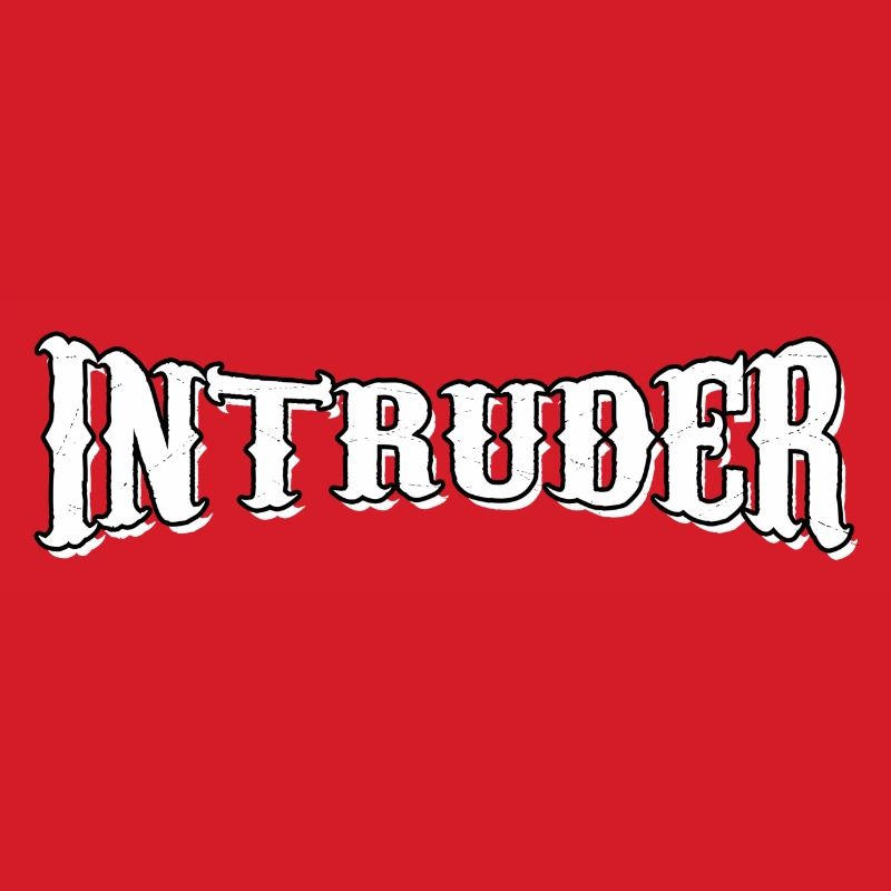 intruder hacker eindringling clan sticker computer