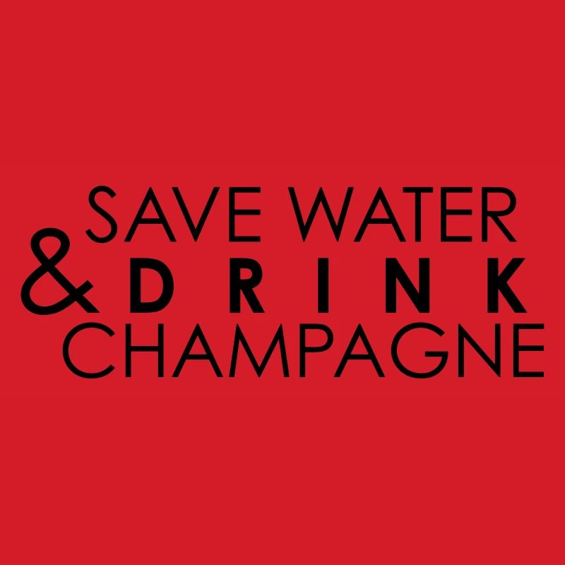 Save water drink