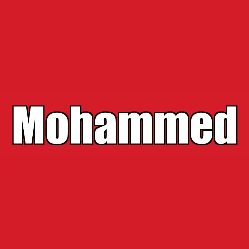 Muhammad - (Human name)