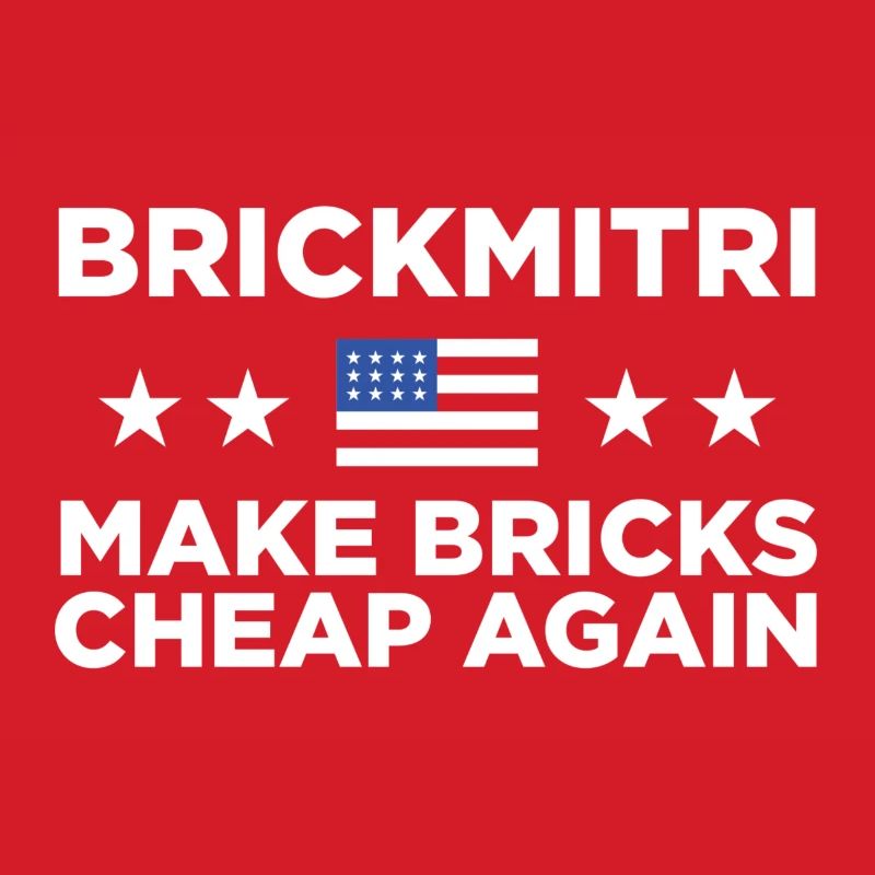 "Make bricks cheap again" Typo2