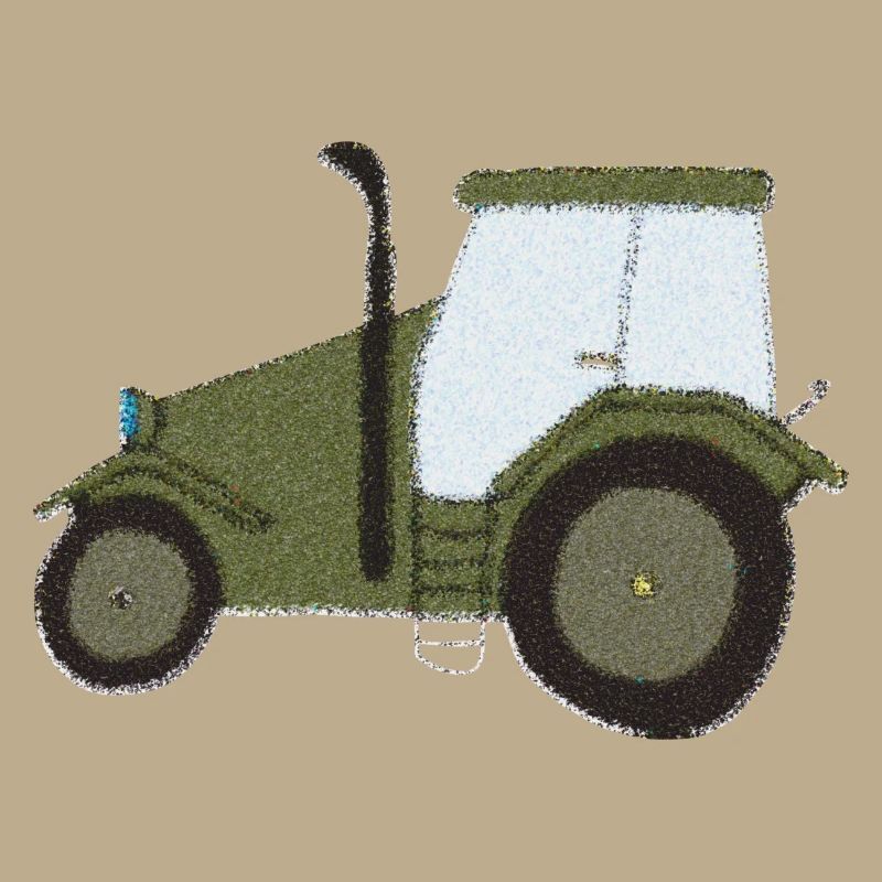 Tractor Oldtimer Impressionism