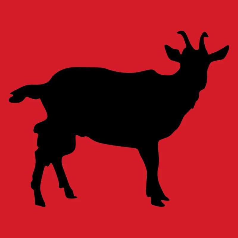 Silhouette de chèvre