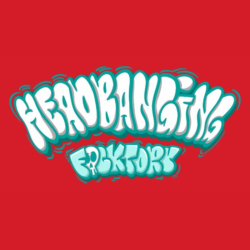 Headbanging graffiti