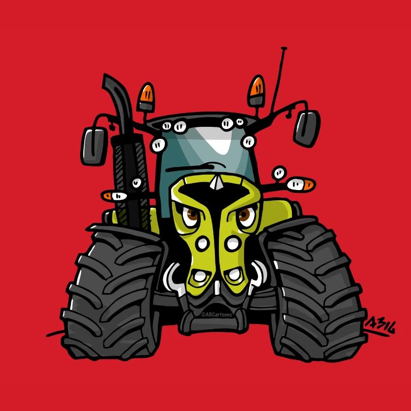0300 tractor hellgrün