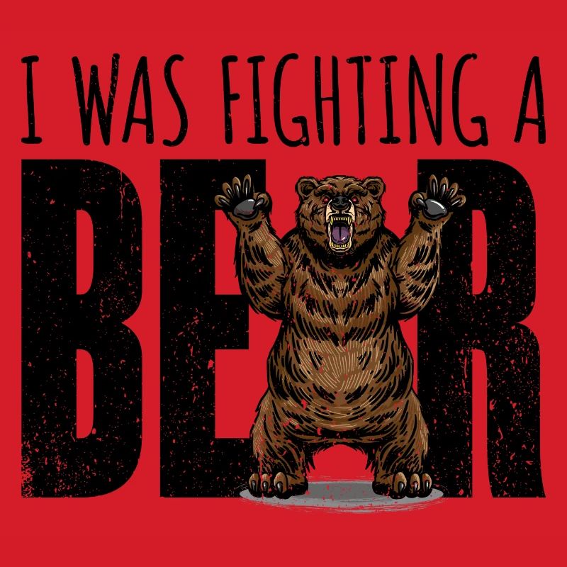 Hilarious Broken Arm Design. I Was Fighting A Bear