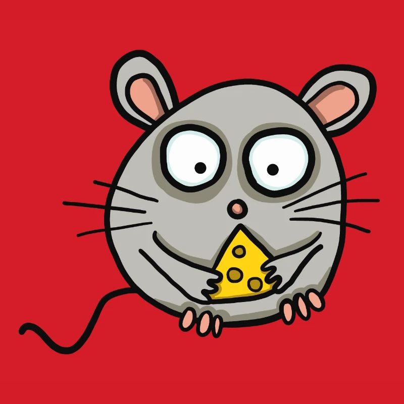 Mouse with cheese