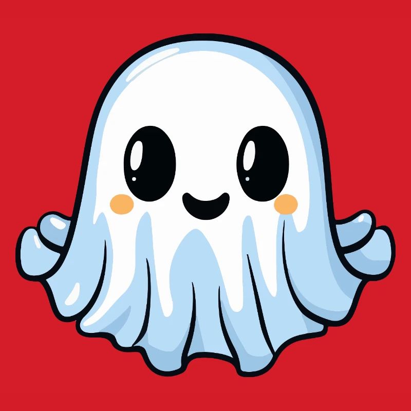 Geist Kawaii Comic Halloween