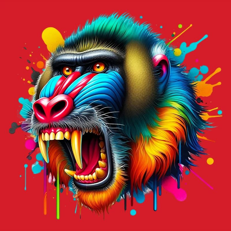 Mandrill Monkey