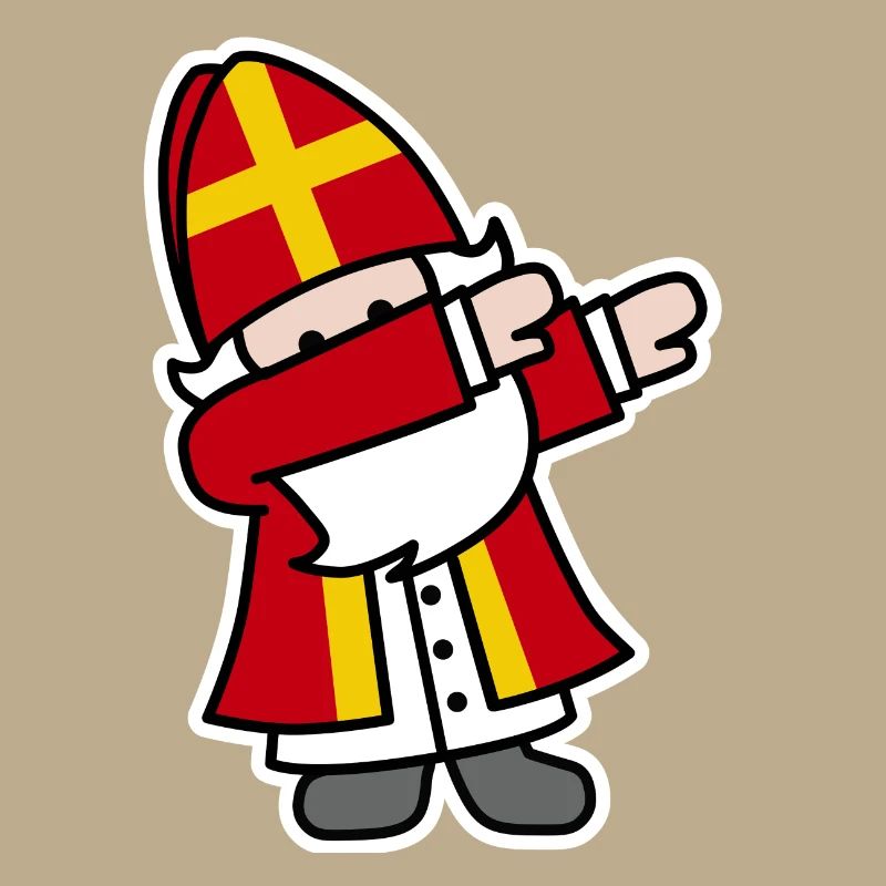 Sinterklaas Saint / Nicholas Dab Dabbing Sint Piet
