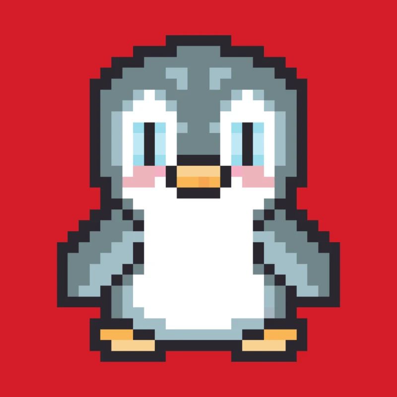 Pinguin-Pixelkunst
