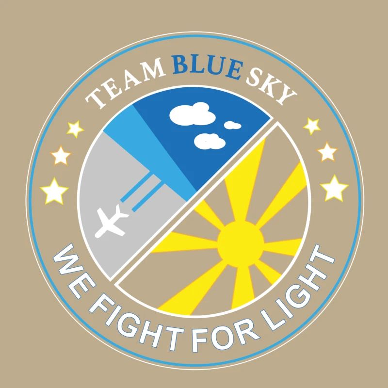 Blue Sky Flight Team Abzeichen