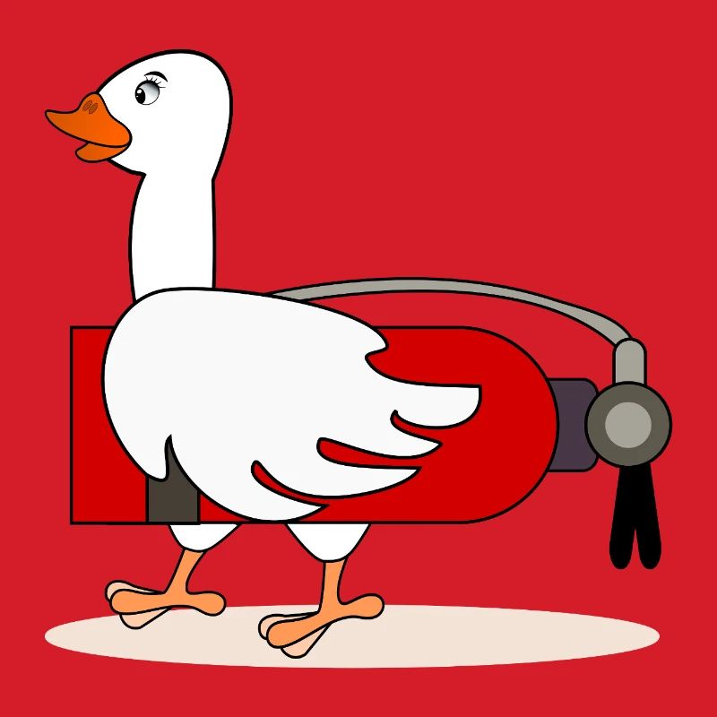 Fire extinguisher goose fire brigade