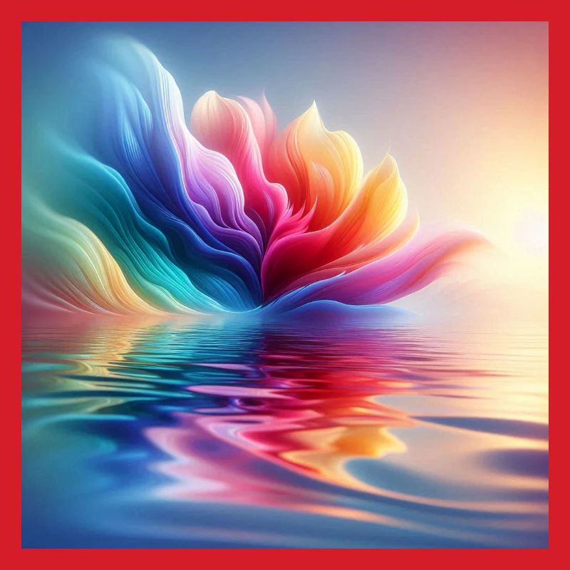 Abstract Flower Waves 1