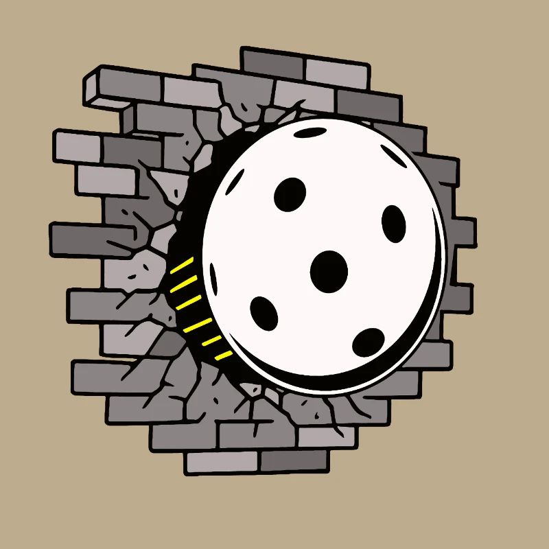 Floorball, percée murale