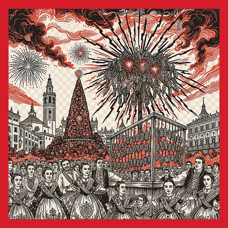 Tradition des Fallas de Valence