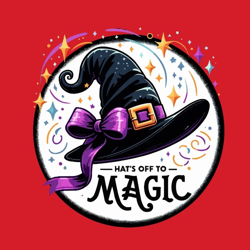 Witch Hat Magic Illustration