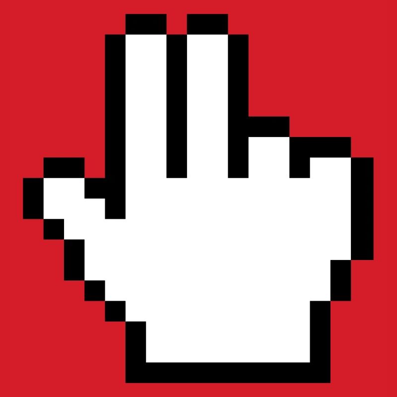 Mouse hand 2 fingers
