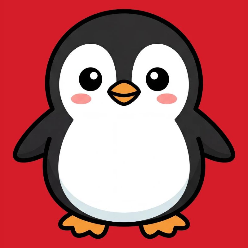 Adorable Penguin Pixel Pal