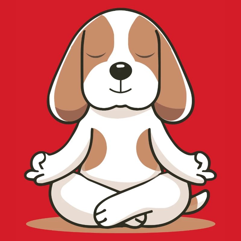 Meditating Beagle – Calm & Mindfulness