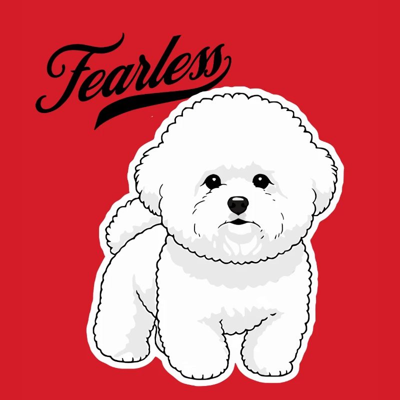 Furchtloser Pudel
