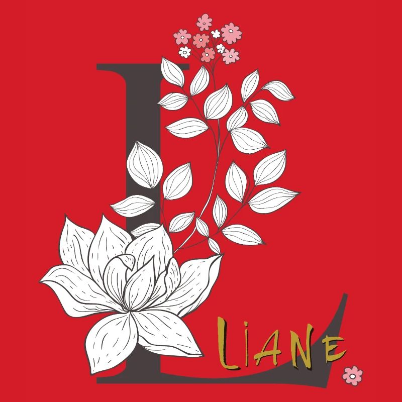 Buchstabe L  Liane