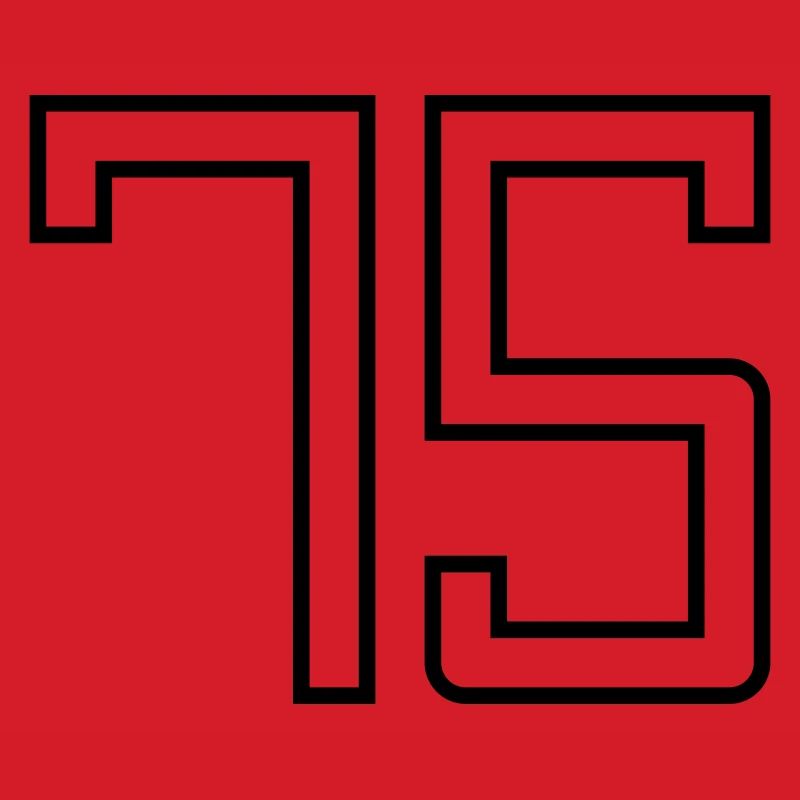 Numéro 75 (Style Université)