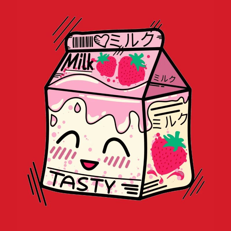 Kawaii Erdbeermilch