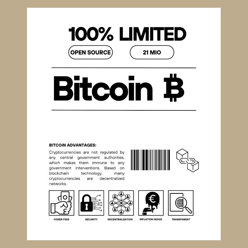 Der Bitcoin-Vorteil - Kryptowährung White