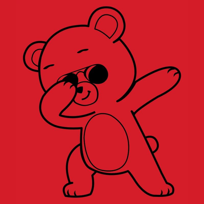 dabbing bär cool