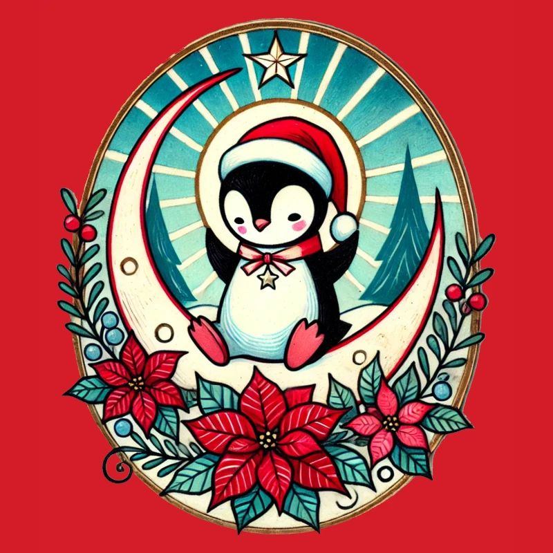 Weihnachtspinguin