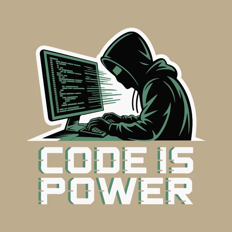 Cyber Hacker Code Unendliches Design