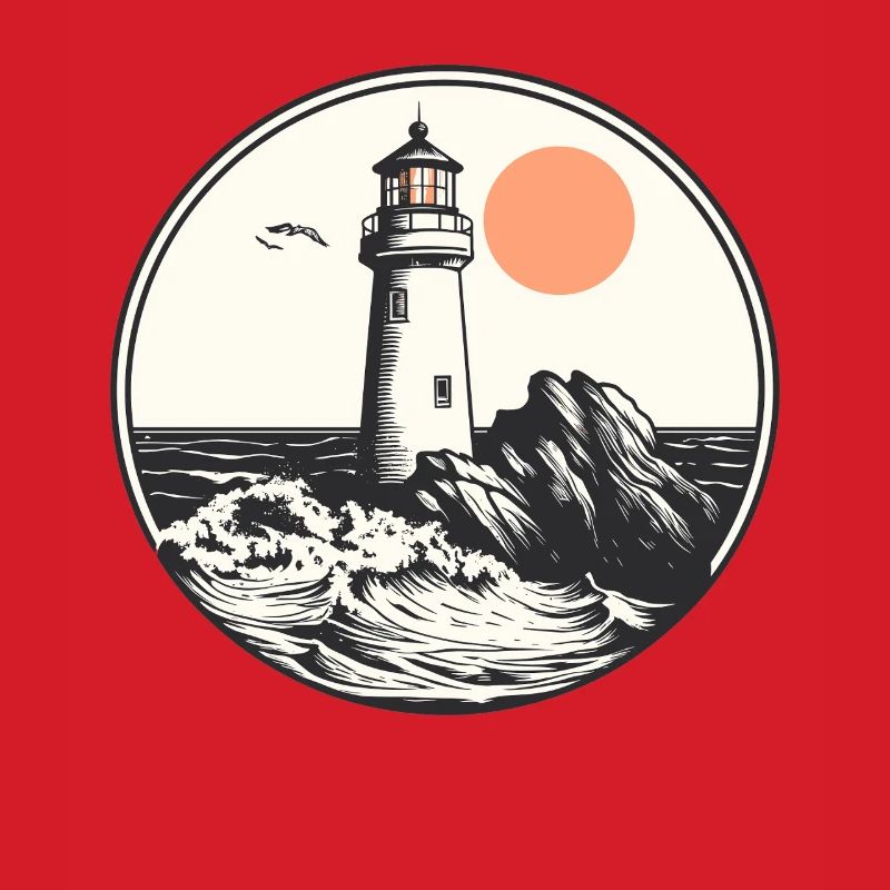 Phare avec le bruit de la mer
