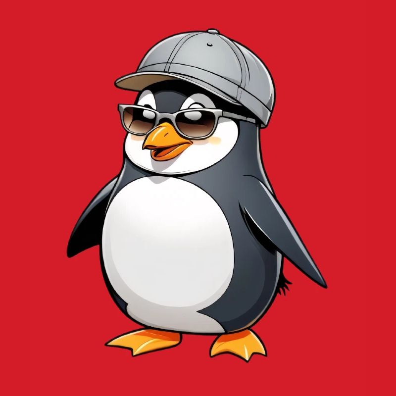 Cool Pingu with style