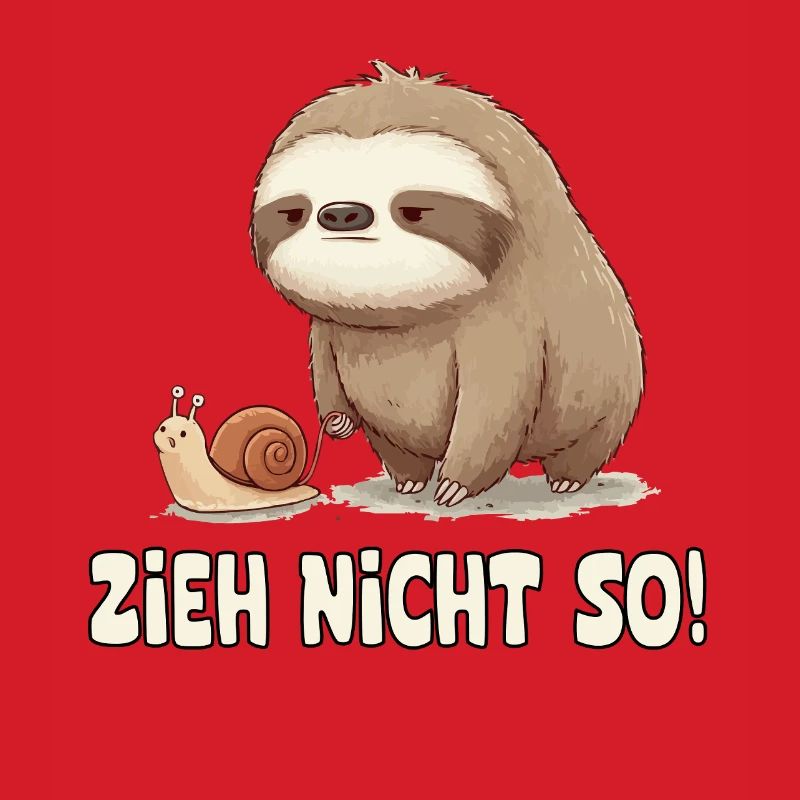 Pull Not So Sloth Cartoon