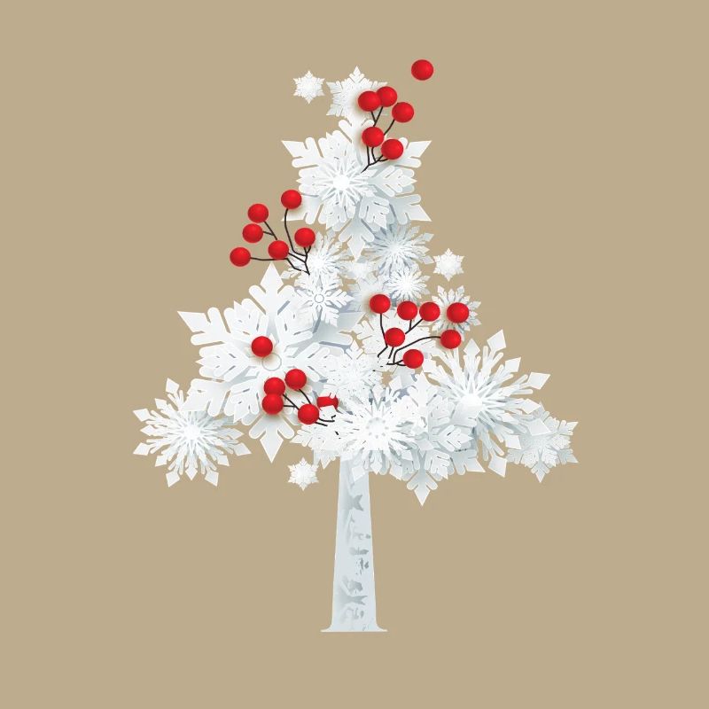 Snowflake Christmas Tree