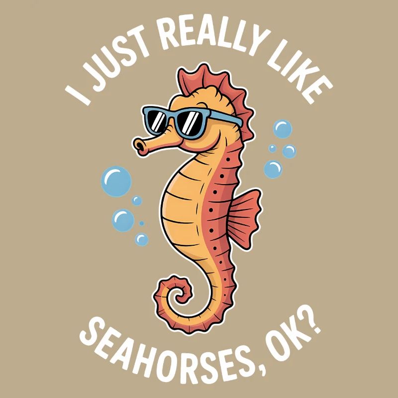 Seepferdchen Spruch Lustiges Seepferdchen Geschenk