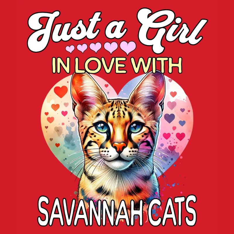 Savannah Katze Mädchen