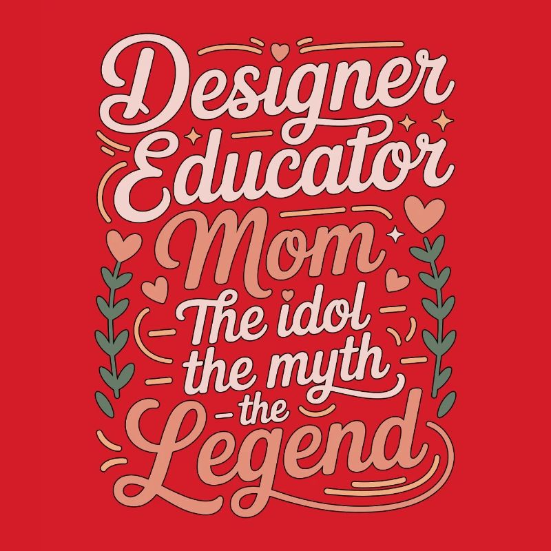Designer Educator Mom The Idol The Visual Designer