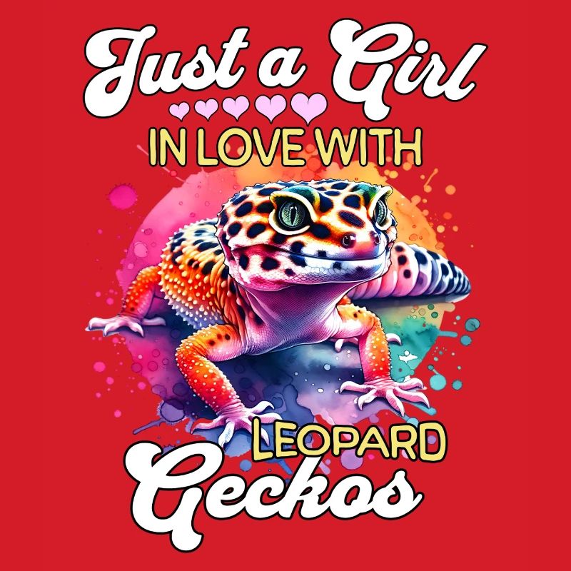 Mädchen Leopardgecko
