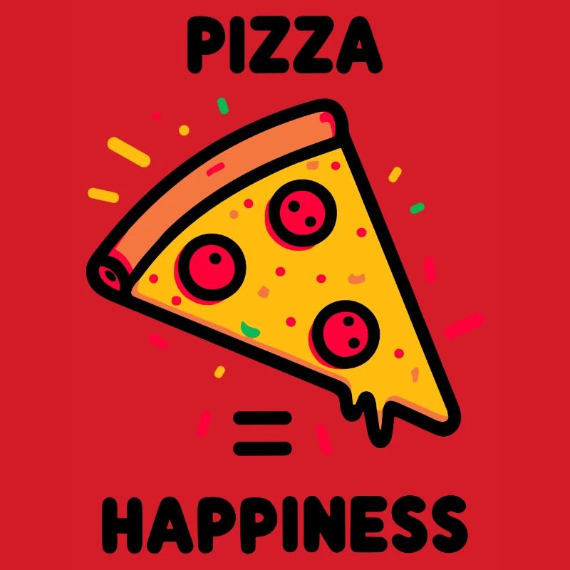 Pizza = Glück
