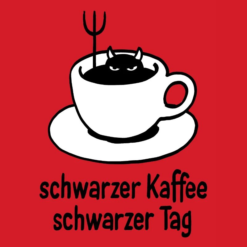 schwarzer Kaffee – schwarzer Tag