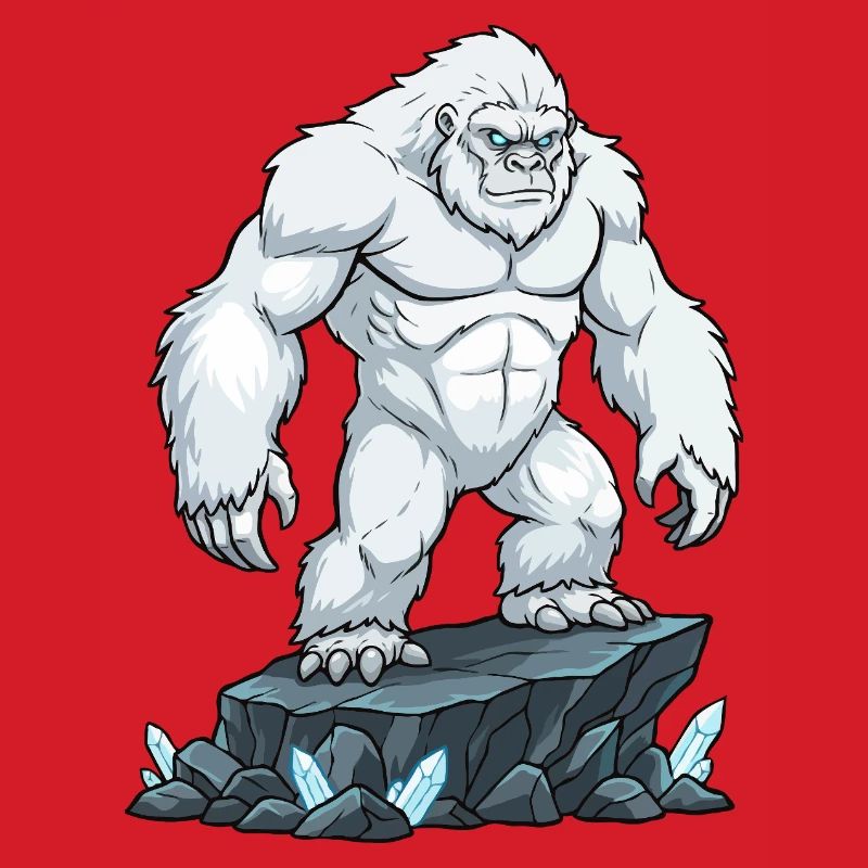 Yeti Abscheulicher Schneemann