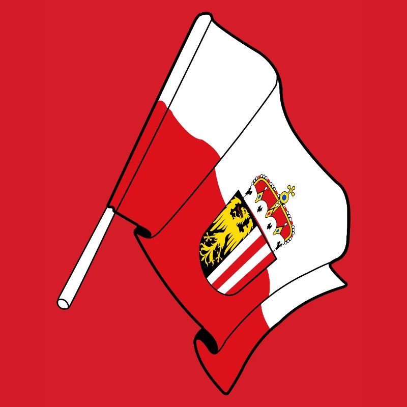 Upper Austria Flag