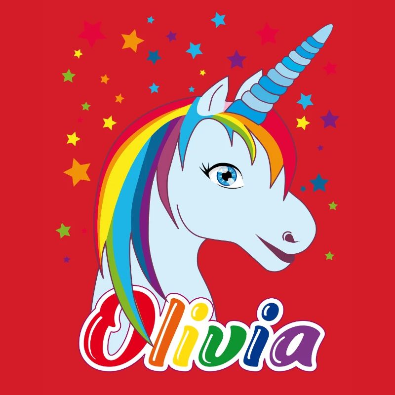 Einhorn Olivia Regenbogen 