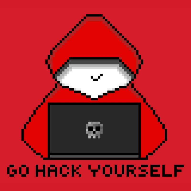 Go Hack Yourself Pixel Art