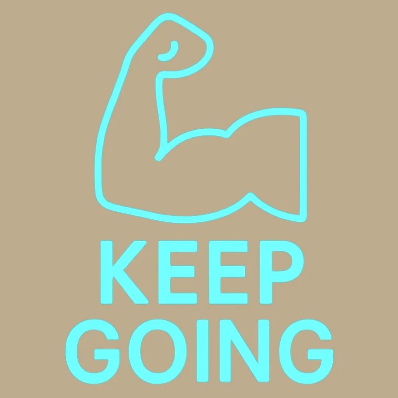 Durchhaltearm Keep Going