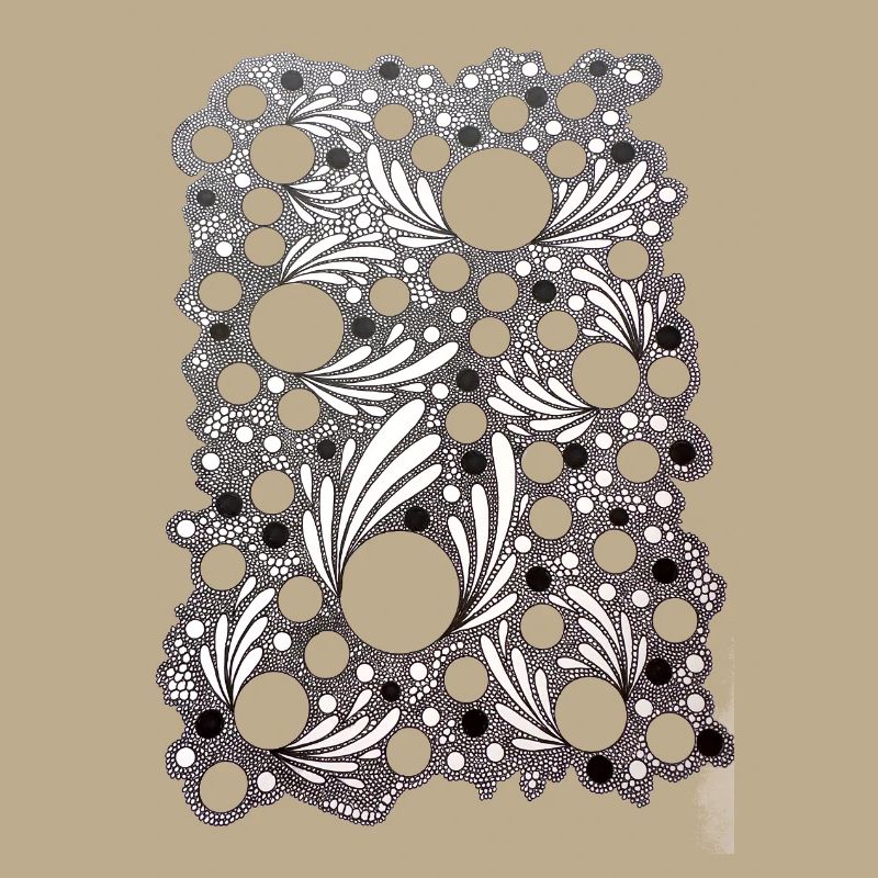 Leaf Blowing Lace Pattern