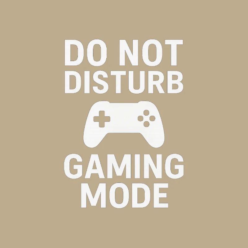 Ne pas déranger – Mode Jeu