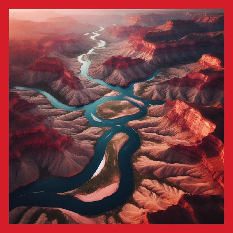 Fluss Landschaften