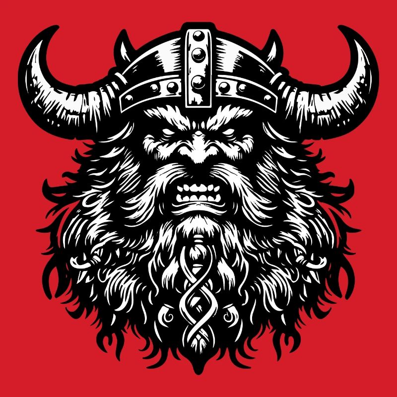 Mächtiger Wikingerkrieger Version 4